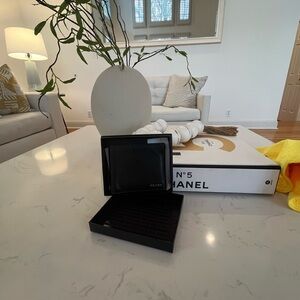 Prada Black Textured Leather Bifold Wallet